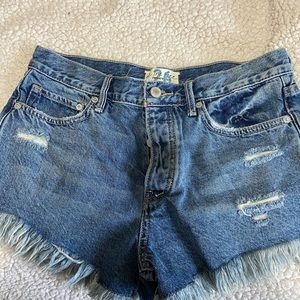 FREE PEOPLE DEMIN SHORTS